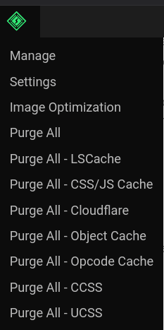 litespeed-cache-purging-from-wordpress-dashboard