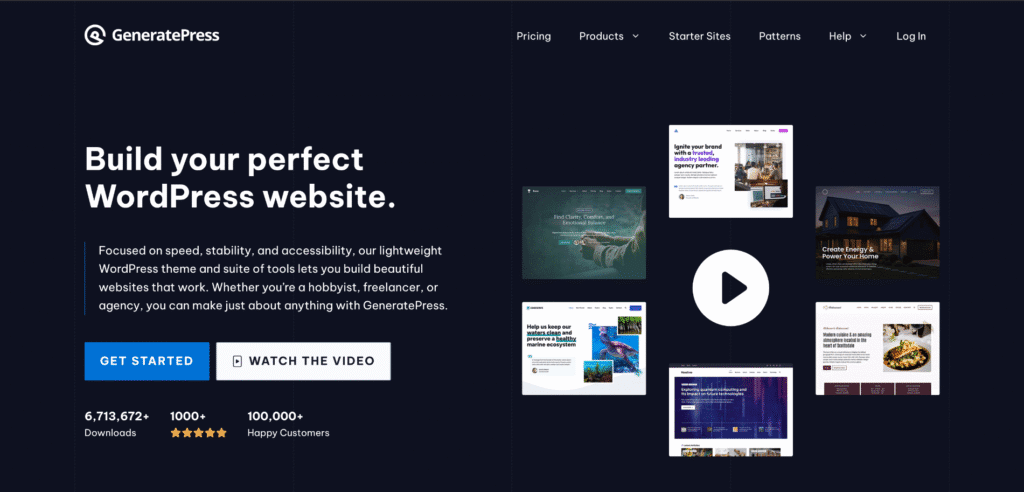 GeneratePress WordPress Theme