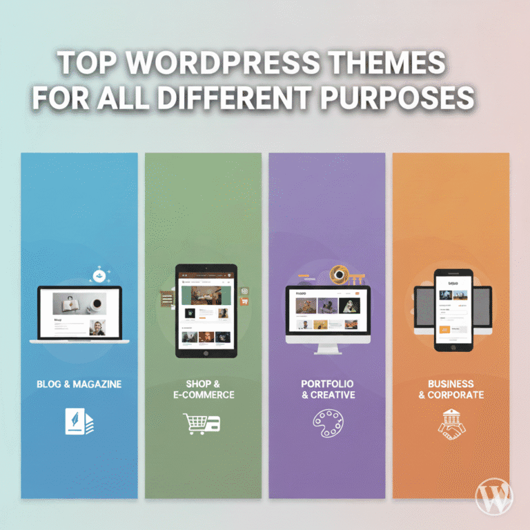 Top WordPress Themes For All Different Purposes