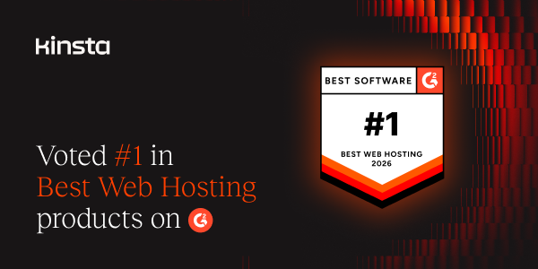 Kinsta G2 Rank